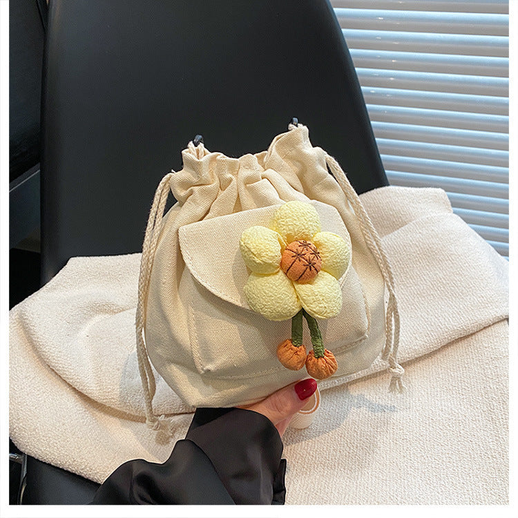 Damen trendige Beuteltasche mit floralem Design Nord Taschen