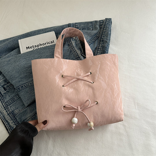 Damen modische Einkaufstasche mit kreativen Verschlussdetails Nord Taschen