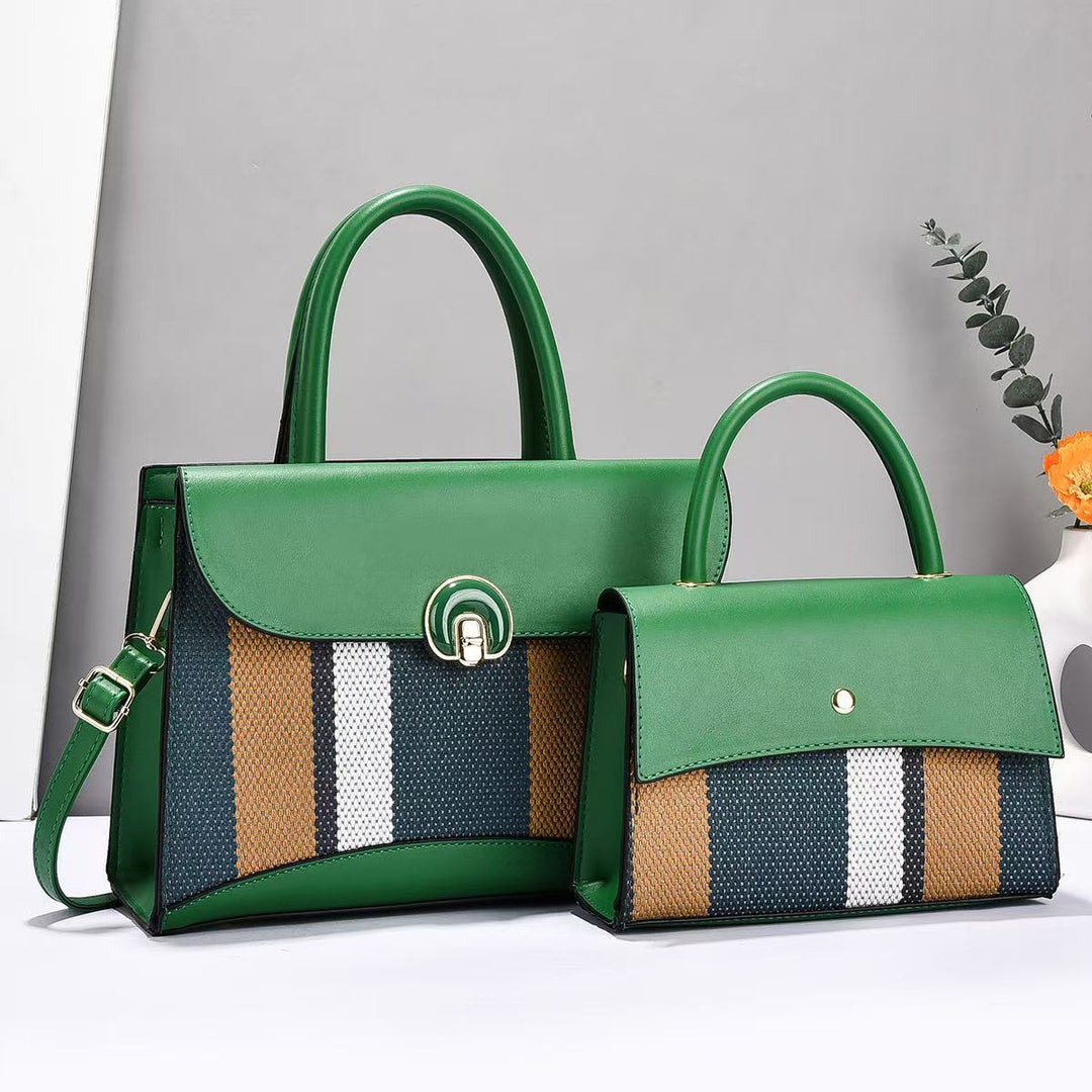Damen Handtaschen-Set mit luxuriösem Design und abnehmbarer Clutch Nord Taschen