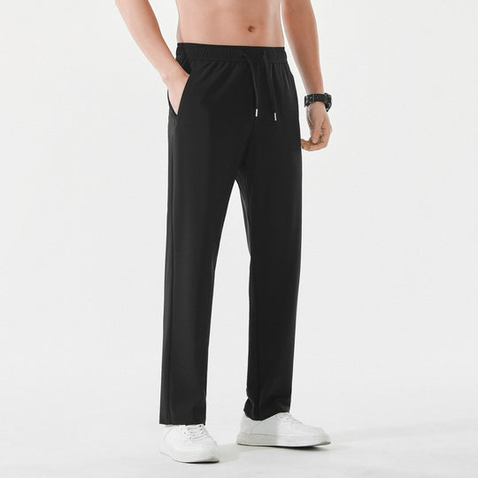 Herren Relaxed-Performance-Freizeithose mit elastischem Tunnelzug, schnell trocknendem Stretch & geradem Bein Nord Taschen