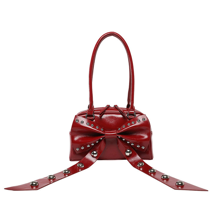 Damen Handtasche mit kreativen Schleifen-Details Nord Taschen