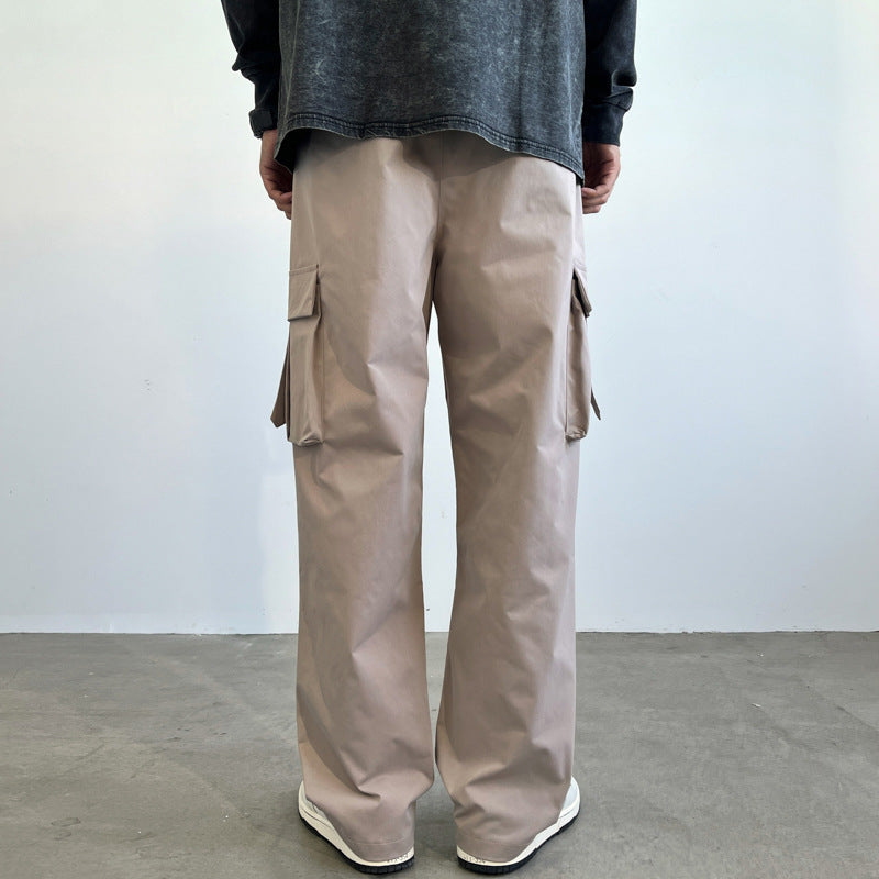 Herren Utility-Cargohose mit großvolumigen Klappentaschen, geradem Bein und robustem Twill Nord Taschen