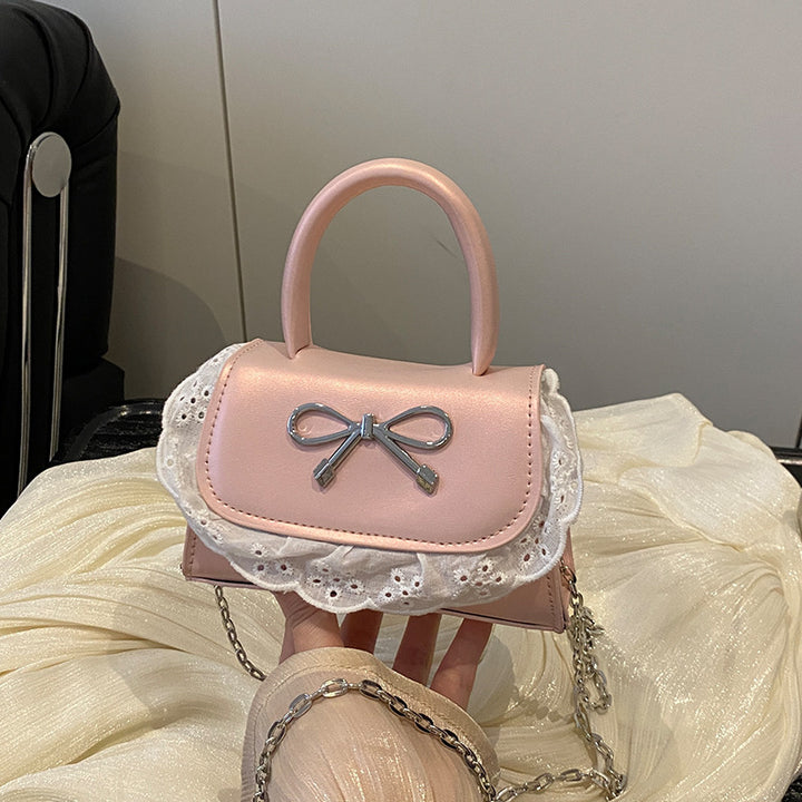 Damen Mini Handtasche mit Rüschendetail Nord Taschen