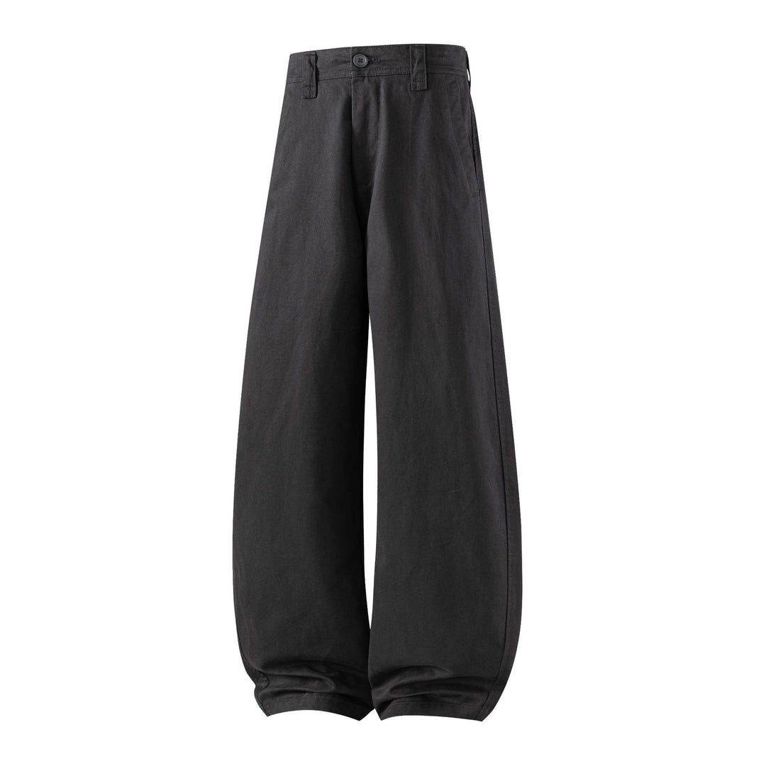Damen Extraweite High‑Waist Culotte‑Hose mit ballonförmigem Saum und hohem Bund Nord Taschen
