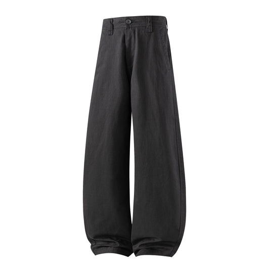 Damen Extraweite High‑Waist Culotte‑Hose mit ballonförmigem Saum und hohem Bund Nord Taschen