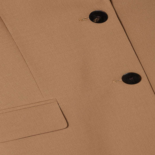 Damen Maßgeschneiderter Zweiteiliger Blazer‑Hosenanzug im schlanken Tailoring Nord Taschen