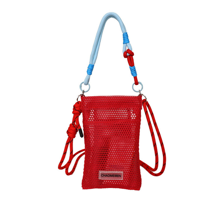 Damen Modische Umhängetasche mit innovativem Netzdesign Nord Taschen