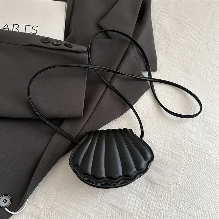 Damen modische Clutch-Tasche im Muschel-Design Nord Taschen