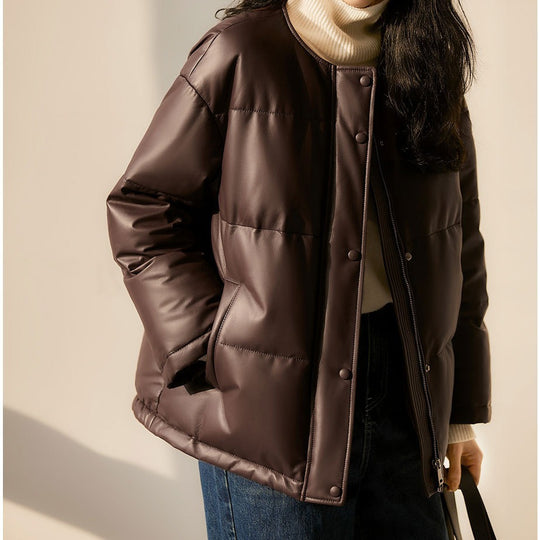 Damen Steppjacke mit hohem Kragen Nord Taschen