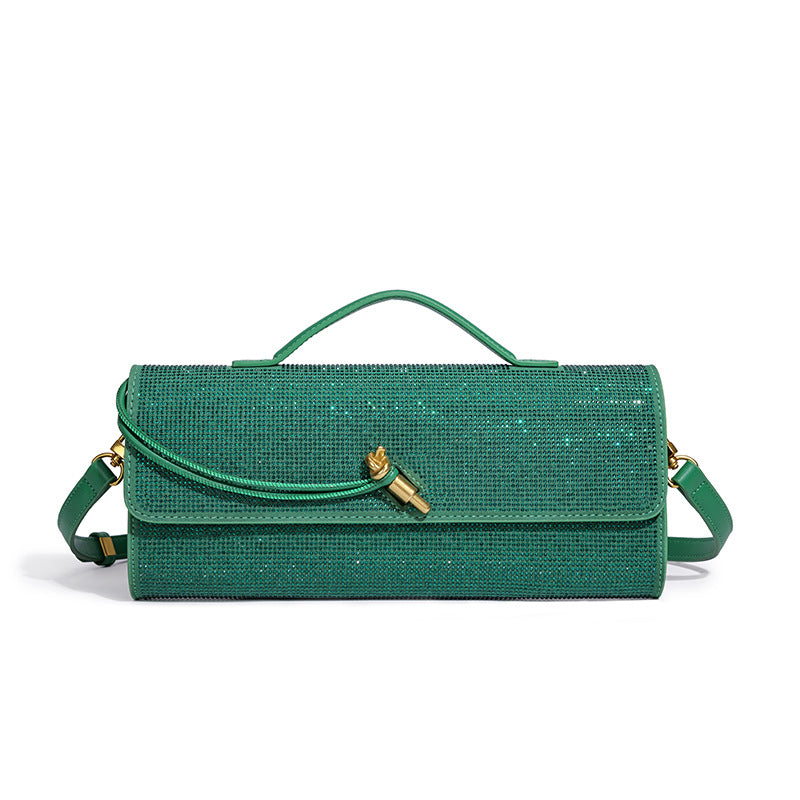 Damen Clutch mit glitzerndem Strass Nord Taschen