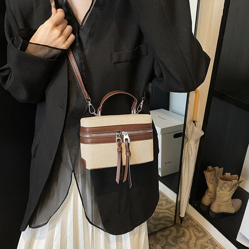 Damen stilvolle Kosmetiktasche mit herausnehmbarem Kartenfach Nord Taschen
