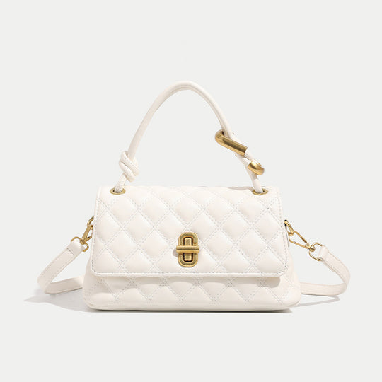 Damen Handtasche mit abnehmbarem Schulterriemen und elegantem Kettenverschluss Nord Taschen