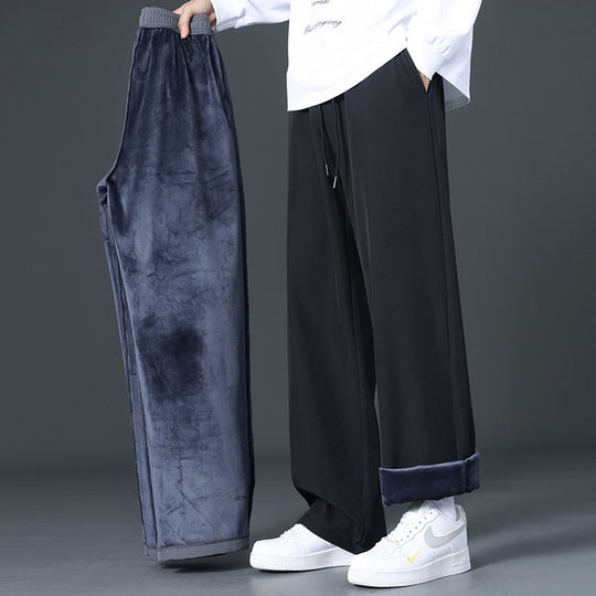 Damen Gemütliche Plüsch-Hose