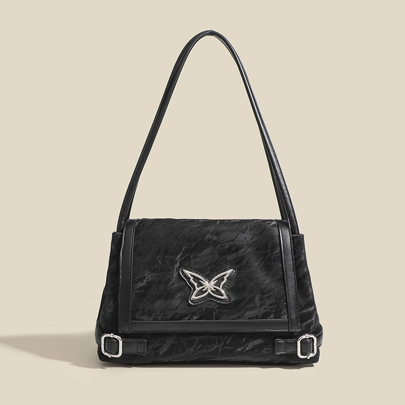 Damen Schultertasche mit elegantem Schmetterlingsmotiv und schickem Design Nord Taschen