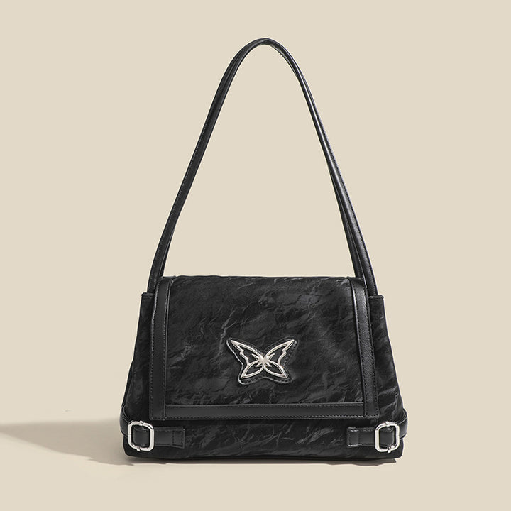 Damen Schultertasche mit elegantem Schmetterlingsmotiv und schickem Design Nord Taschen