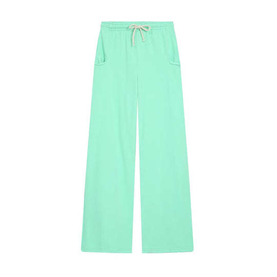 Damen Cropped-Hoodie und Palazzo-Loungehose Set Nord Taschen