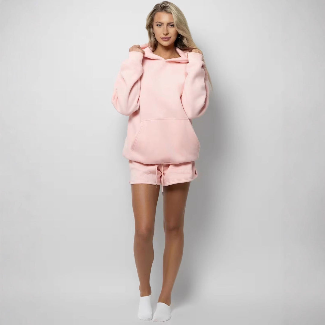 Damen Sportliche Sweatshorts mit elastischem Bund  Nord Taschen