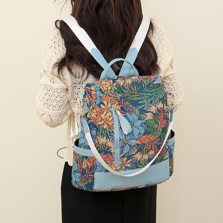 Damen Blumenmuster Rucksack Nord Taschen