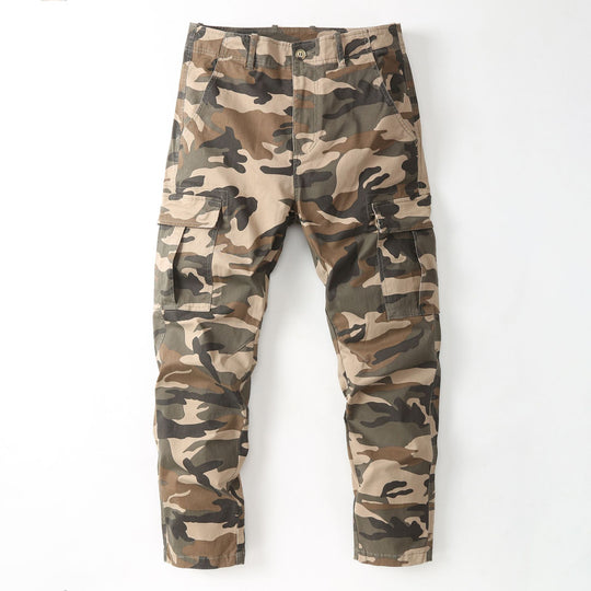 Herren Cargohose mit Tarnmuster und mehreren Utility-Taschen Nord Taschen