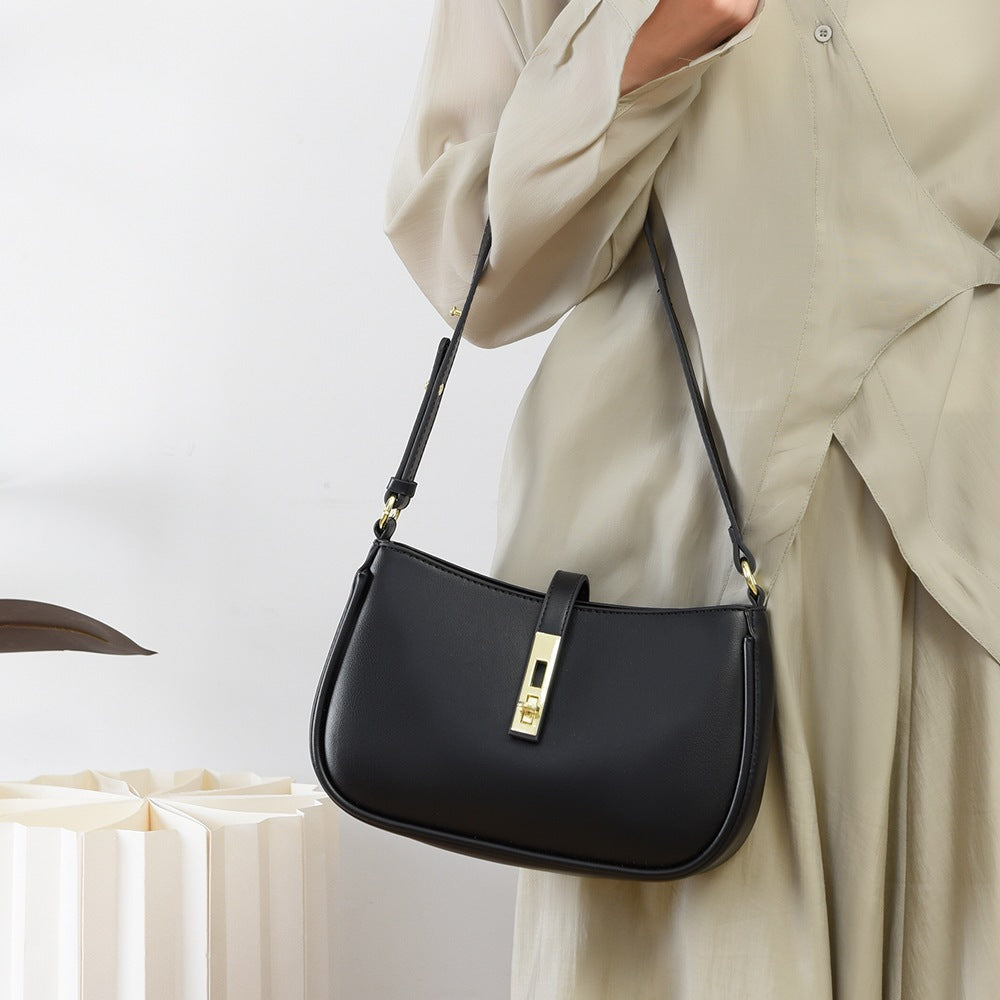 Damen Handtasche im minimalistischen Design mit verstellbarem Schulterriemen Nord Taschen