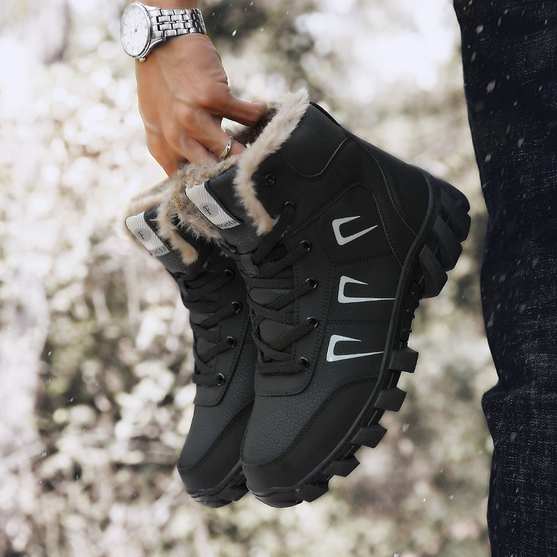 Damen Gefütterte Winter‑Ankle‑Boots mit Teddyfutter und griffiger Offroad‑Sohle Nord Taschen