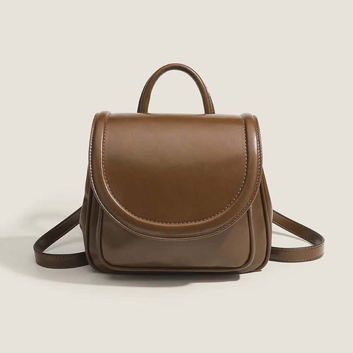 Damen Rucksacktasche mit elegantem Klappdeckel und praktischen Innenfächern Nord Taschen