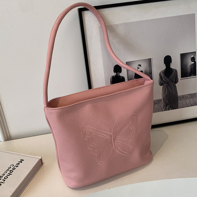 Damen Umhängetasche mit exklusivem Schmetterlingsdesign Nord Taschen
