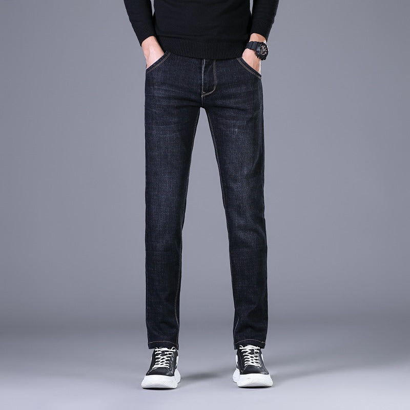 Damen Elastische Slim‑Straight-Jeans mit hohem Komfortbund Nord Taschen