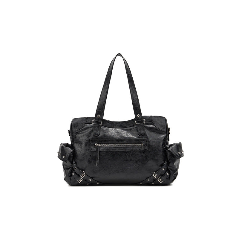 Damen Hobo-Handtasche mit strapazierfähigem Kunstleder und multifunktionalen Fächern Nord Taschen