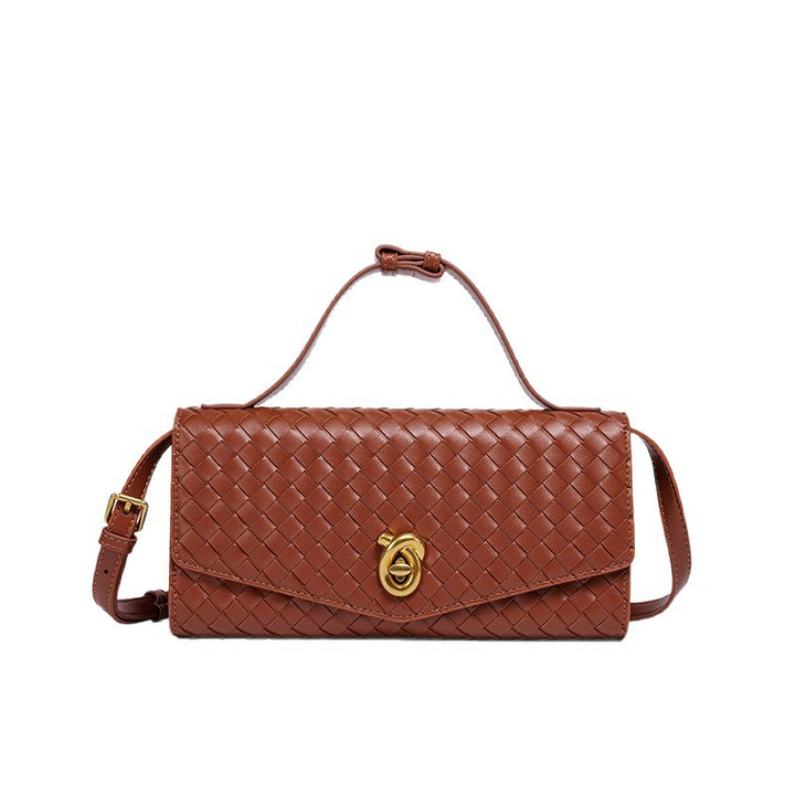 Damen Umhängetasche mit kunstvoll geflochtenem Design Nord Taschen