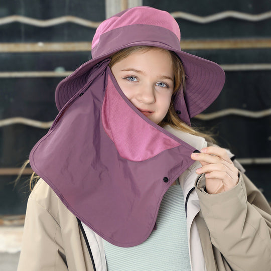 Nord Taschen | Vollabdeckung Gesicht Sonnenschutz Maske im Freien UV Eimer Hut