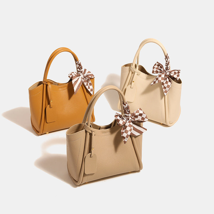 Damen Tote-Tasche mit modischem Kordelzug und eleganten Details Nord Taschen