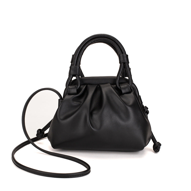 Damen Hobo-Tasche mit modischem Faltendesign und luxuriösen Kunstlederdetails Nord Taschen