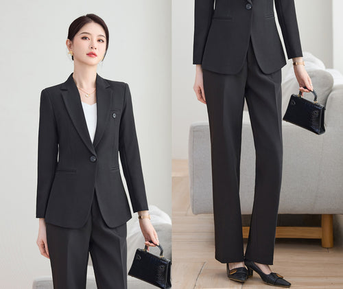 Eleganter Blazer Hose Damen