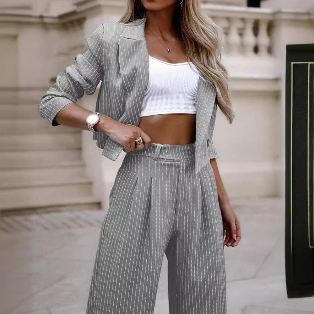 Damen Blazer und Hose Set