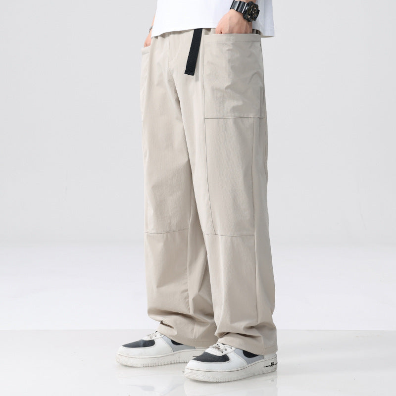 Herren Weite Utility-Cargohose im Relaxed-Fit mit aufgesetzten Taschen Nord Taschen