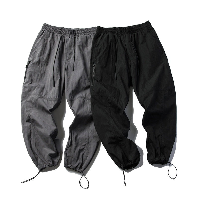 Unisex Technische Cargo-Hose im Baggy-Schnitt mit Tunnelzugbund und verstellbaren Beinabschlüssen Nord Taschen