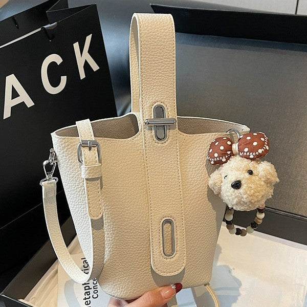 Damen praktische Handtasche mit abnehmbarem Schlüsselanhänger Nord Taschen