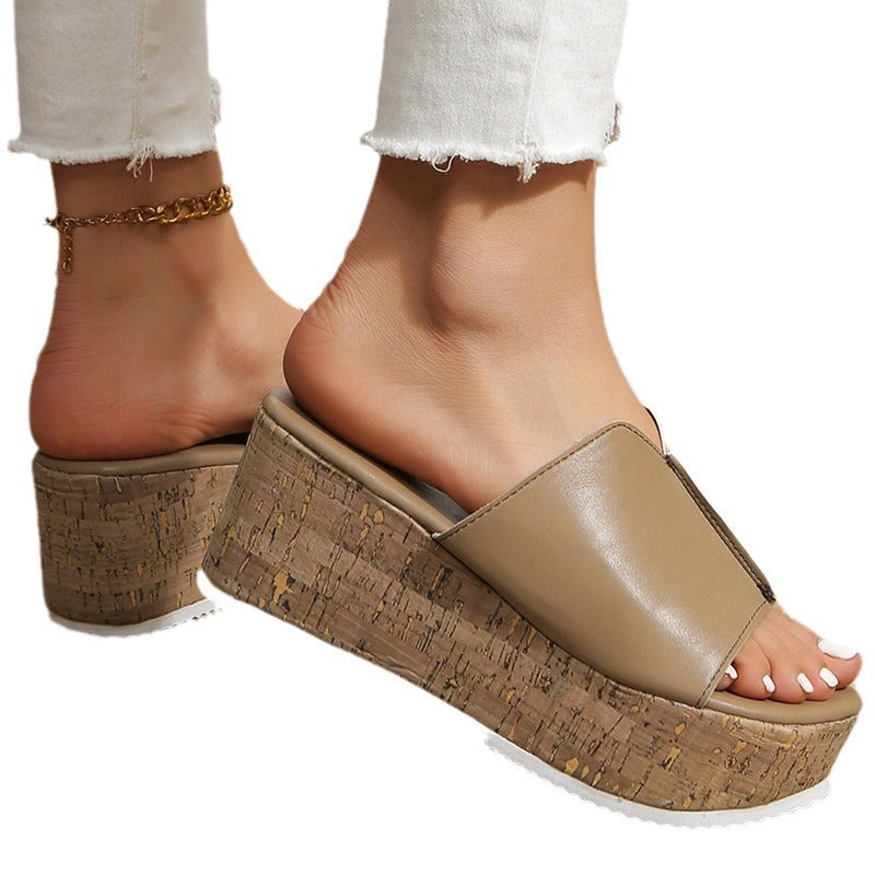 Damen Komfortable Keilsandalen mit ergonomischem Fußbett