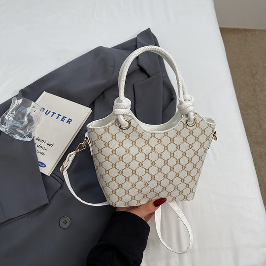 Damen Designer Handtasche mit strukturiertem Muster Nord Taschen