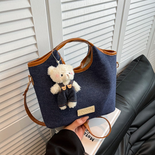 Damen modische Handtasche mit niedlichem Dekor Nord Taschen