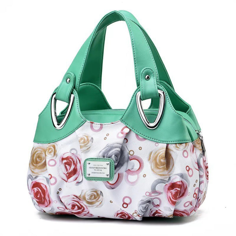 Damen modische Handtasche mit floralem Design Nord Taschen