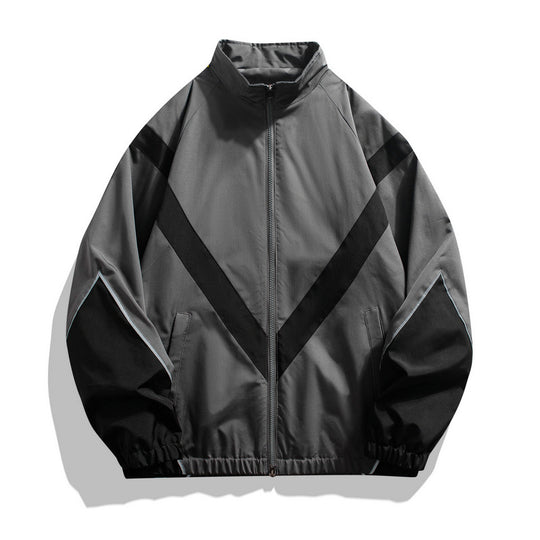 Herren Sportliche Übergangsjacke mit hohem Kragen Nord Taschen 1788241614