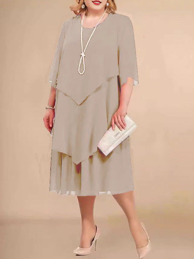 Elegantes Chiffonkleid für Damen