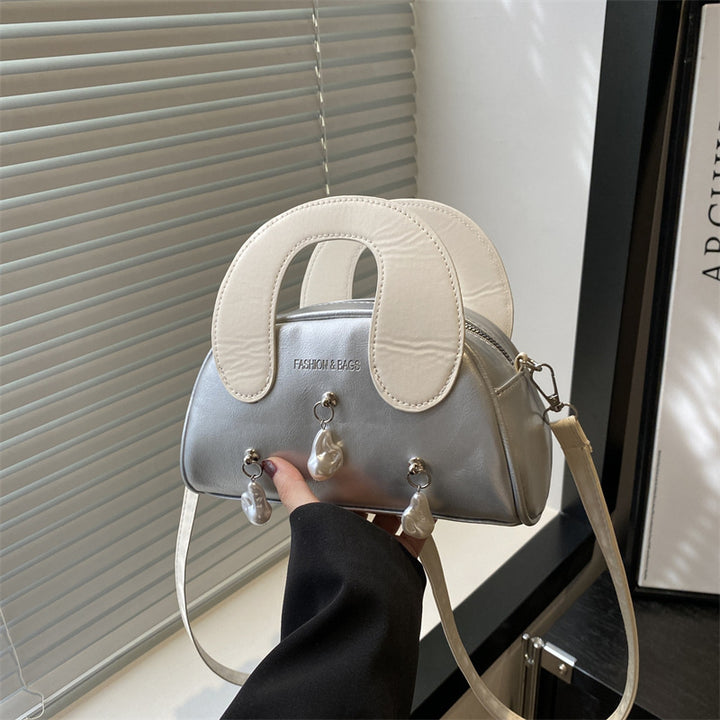 Damen Designer-Handtasche mit einzigartigem Perlenschmuck Nord Taschen