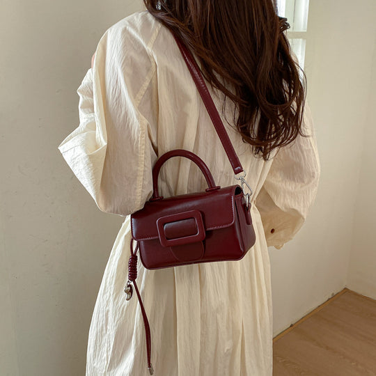 Damen hochwertige Mini-Handtasche mit abnehmbarem Schulterriemen Nord Taschen