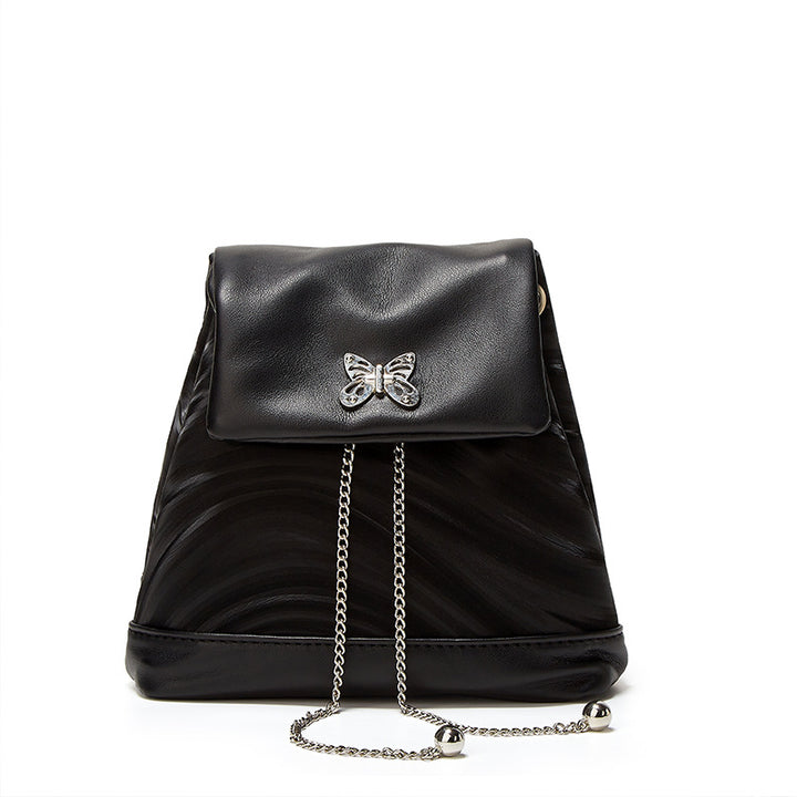 Damen Hobo-Tasche mit elegantem Schmetterlingsmotiv und geschmeidiger Oberfläche Nord Taschen