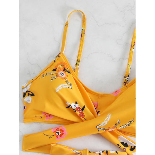 Damen Bikiniset mit hohem Bund und geknotetem Oberteil Nord Taschen