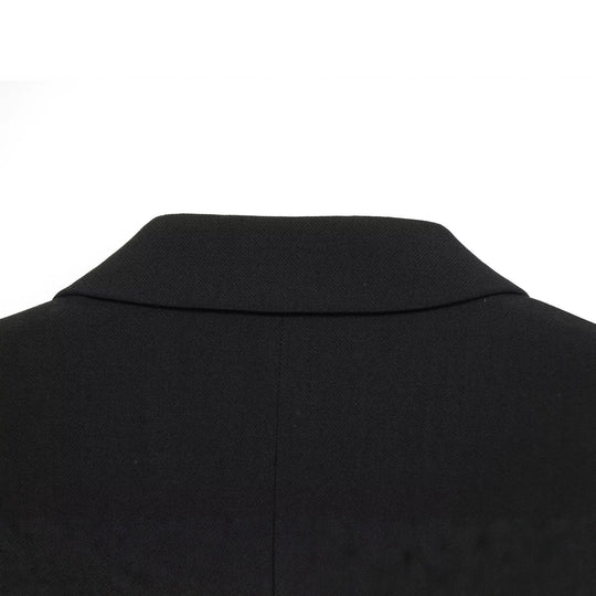 Damen Einreihiger Kurzblazer mit Notch-Revers, strukturierter Passform und Pattentaschen Nord Taschen
