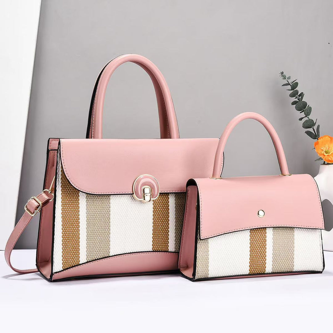Damen Handtaschen-Set mit luxuriösem Design und abnehmbarer Clutch Nord Taschen